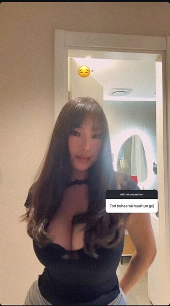 Full leaked Haliun b private onlyfans photo